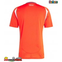 Camisa de Futebol Chile Equipamento Principal Copa America 2024 Manga Curta